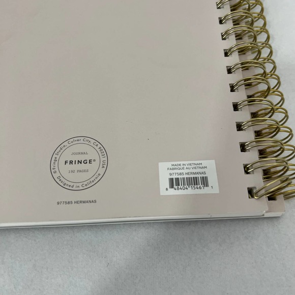 SET OF 2 FRINGE STUDIOS HERMANAS/SISTERS SPIRAL JOURNAL192 PAGES EACH - Picture 3 of 4